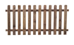 Valla de madera marrón Rodeo 90x180 cm