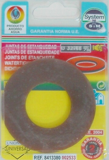 BRICOKING - OBTURADOR CISTERNA ROCA 32X65 - JUNTAS - FONTANERIA - SANITARIOS