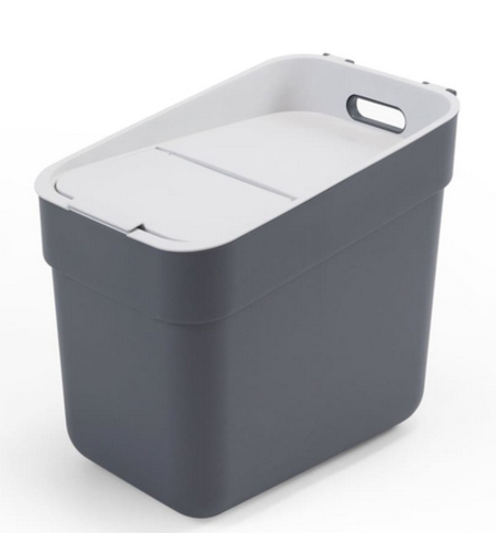 BRICOKING - CUBO BASURA READY TO COLLECT 20L GRIS - CUBOS DE
