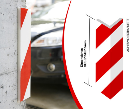 Protector de parking con adhesivo, protector puertas y paragolpes