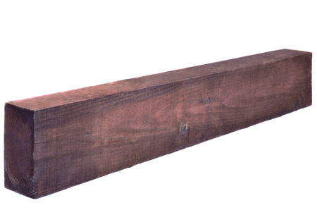 Traviesa de madera de pino tratada para exterior 10x20x205 cm